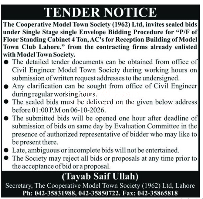 Tender Document