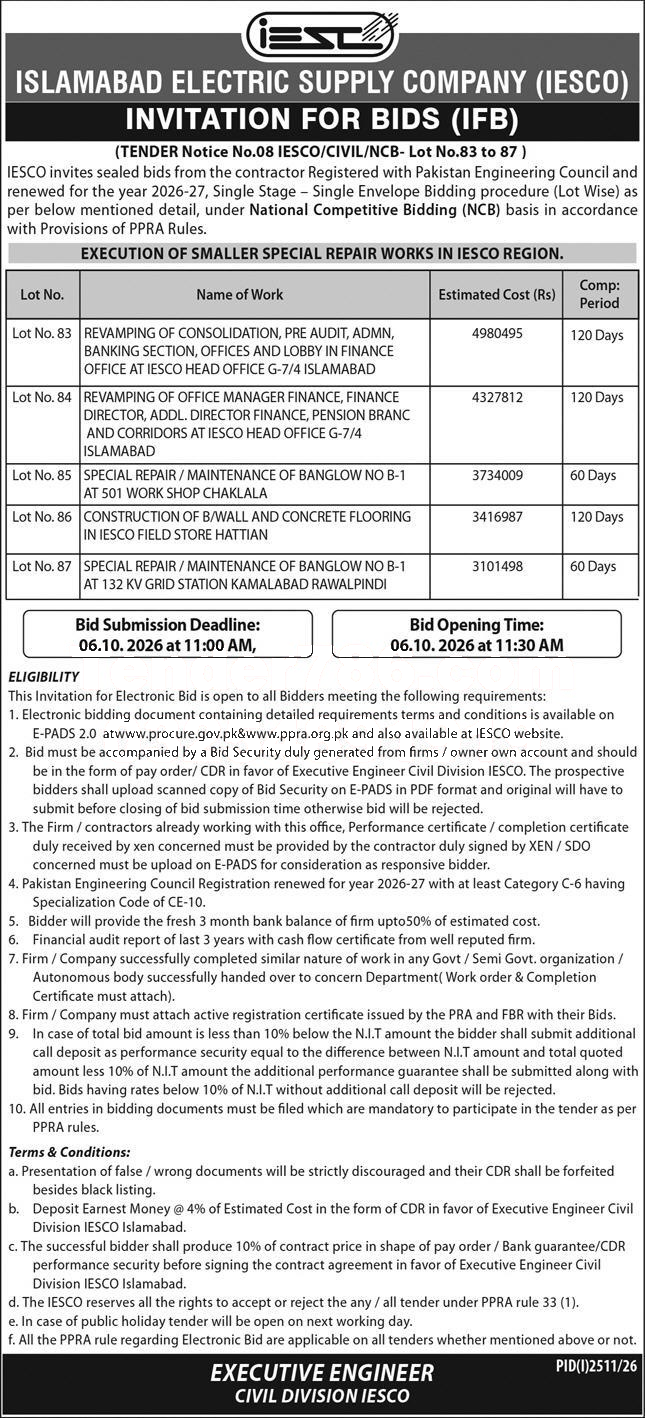 Tender Document