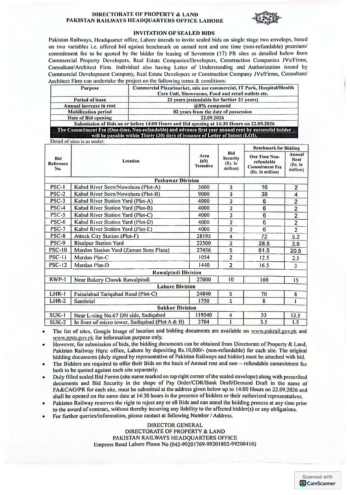 Tender Document