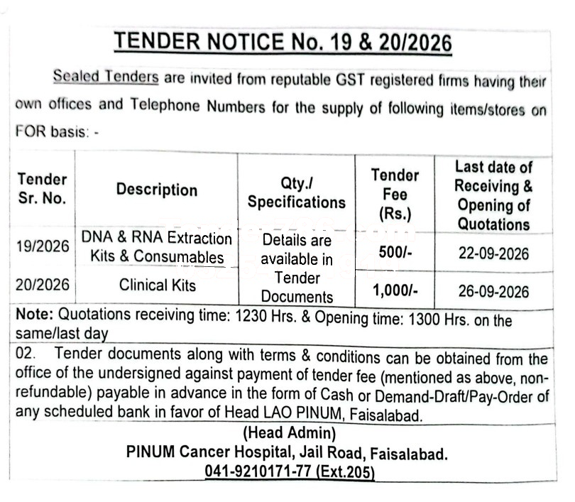 Tender Document