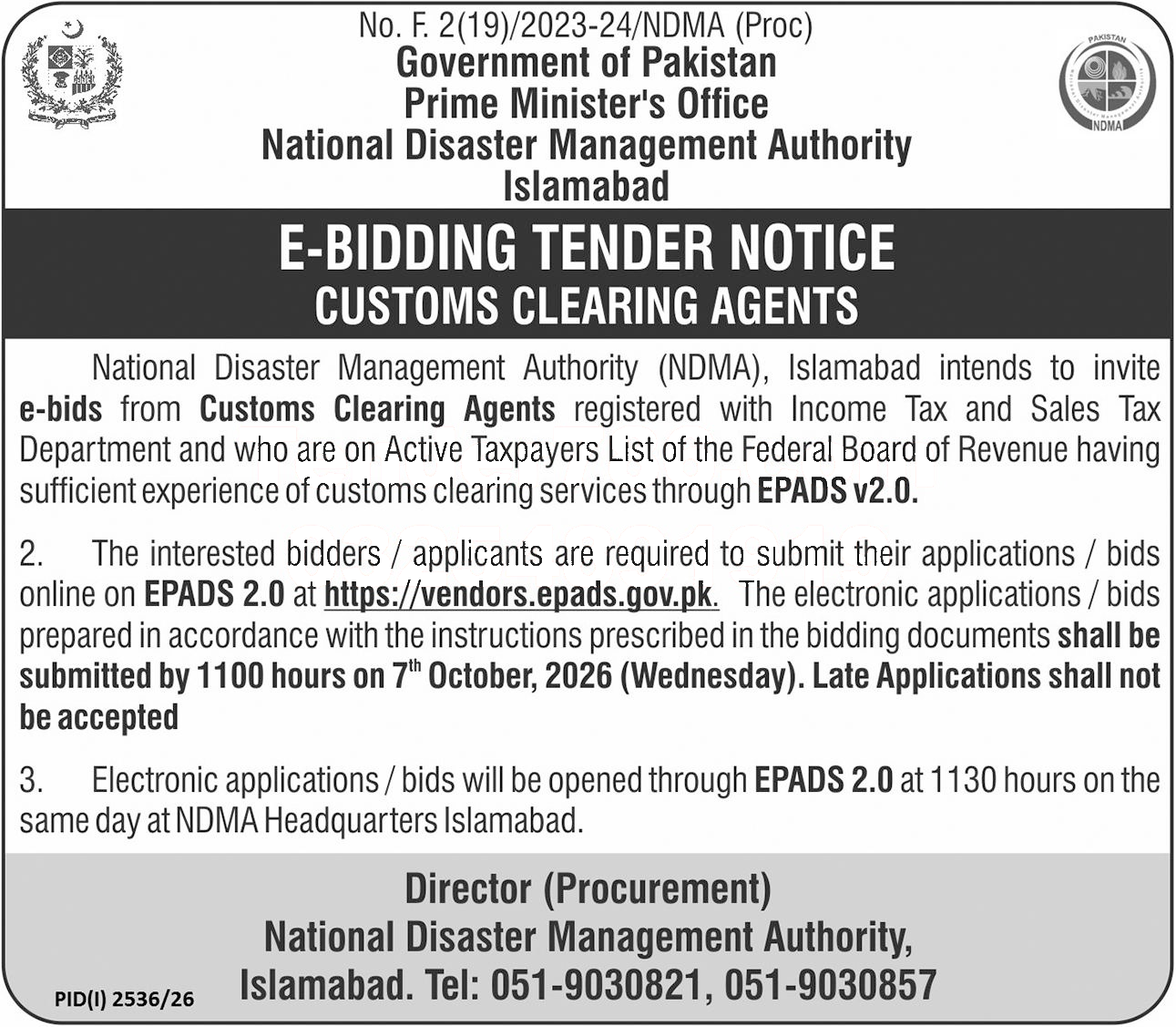 Tender Document