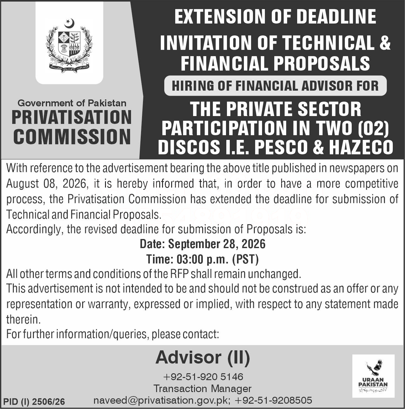 Tender Document