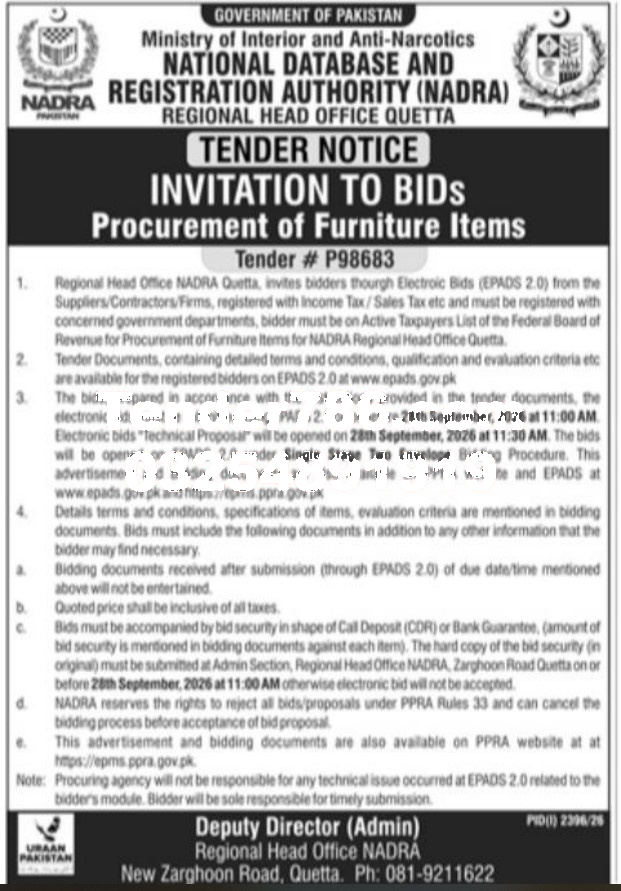 Tender Document