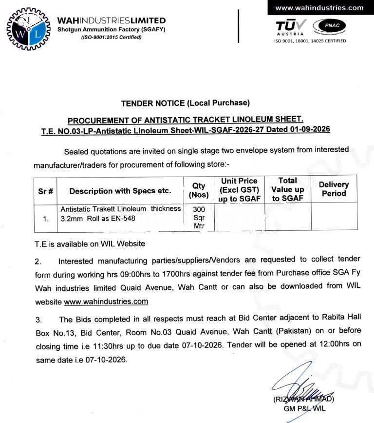 Tender Document