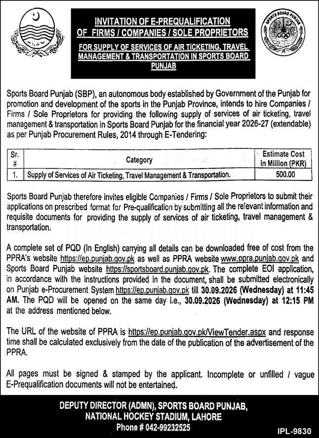 Tender Document