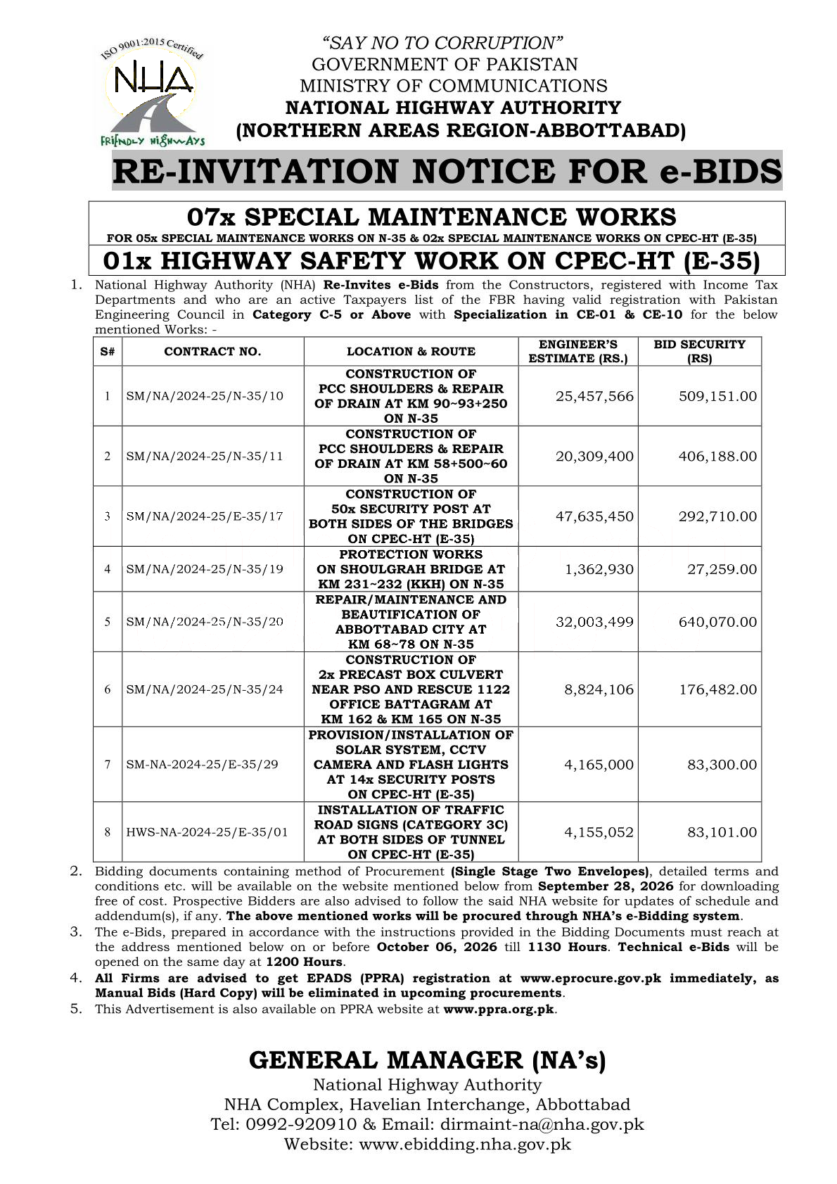 Tender Document