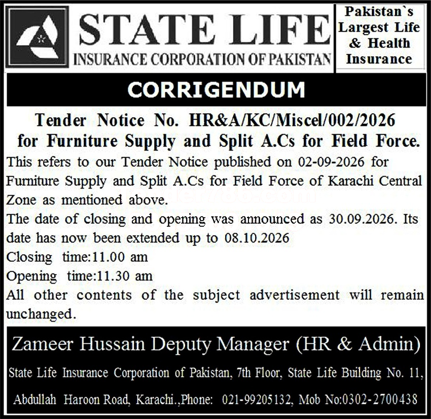 Tender Document