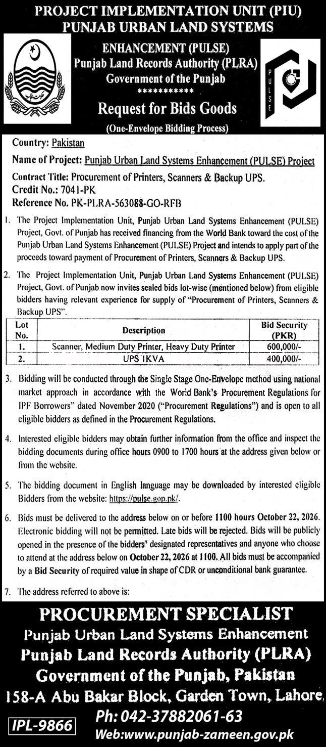 Tender Document