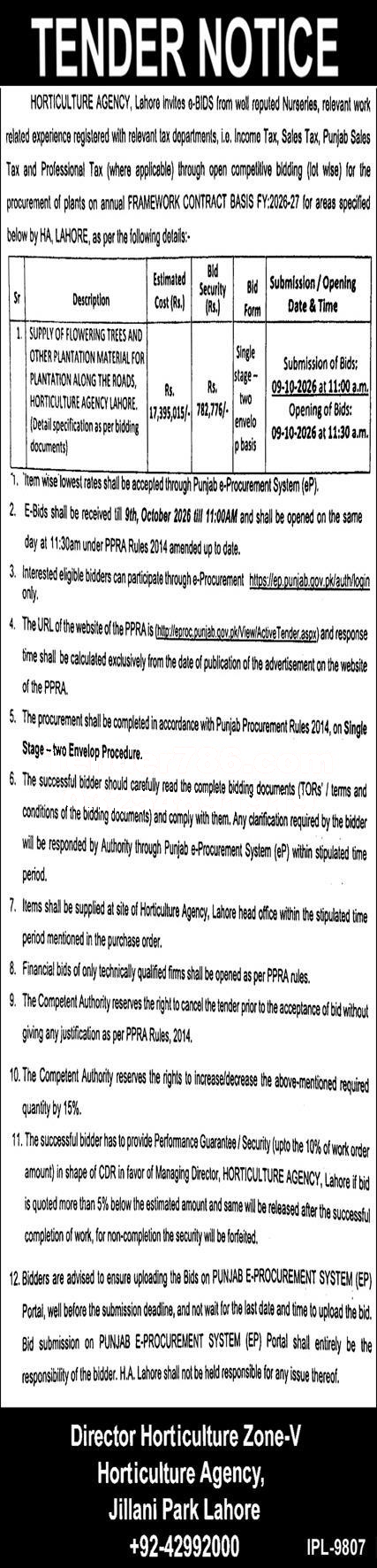 Tender Document
