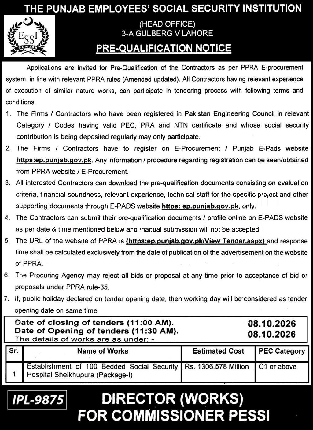 Tender Document
