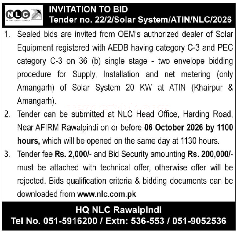Tender Document
