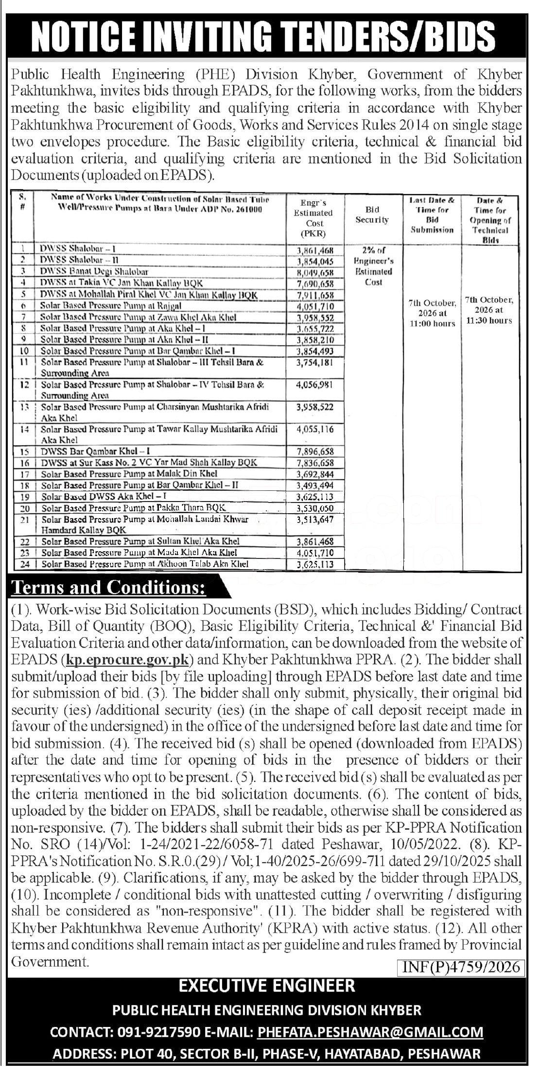 Tender Document