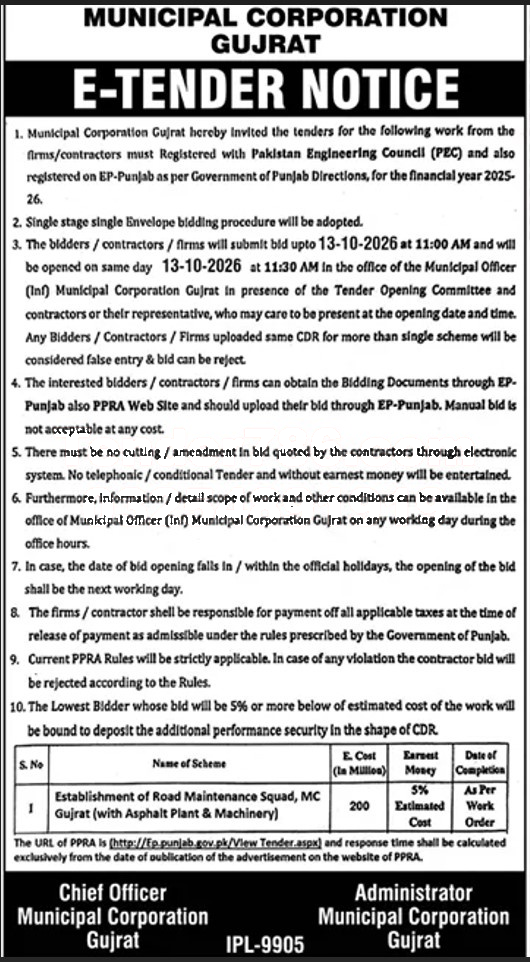 Tender Document