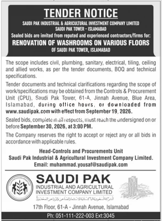 Tender Document