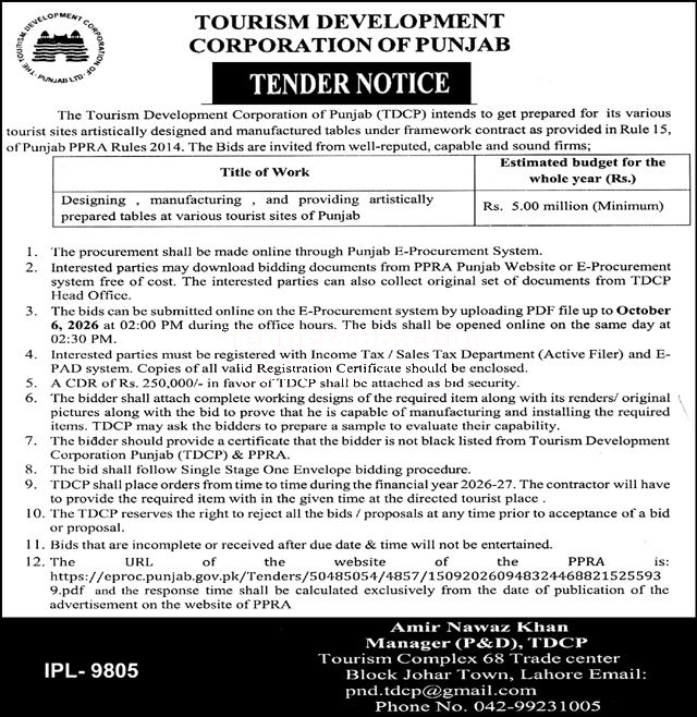Tender Document