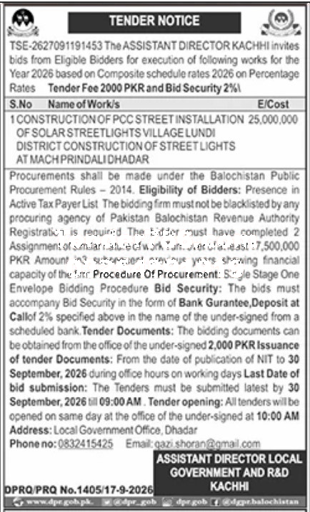 Tender Document