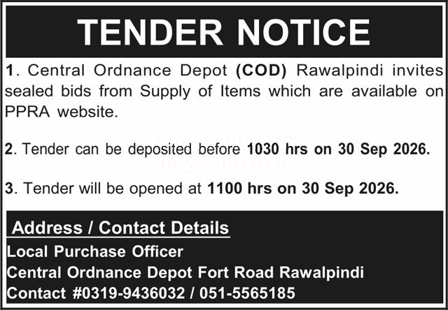 Tender Document