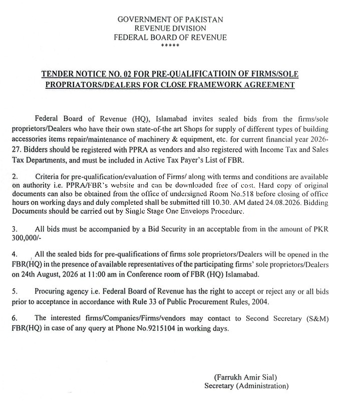 Tender Document