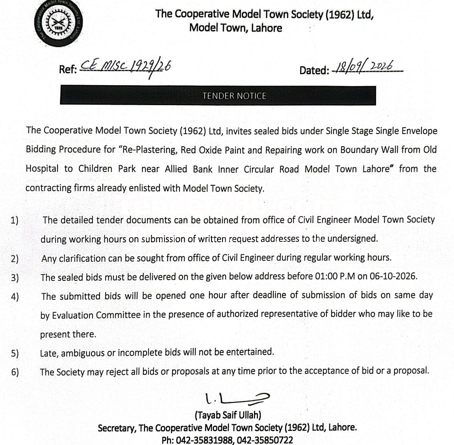 Tender Document