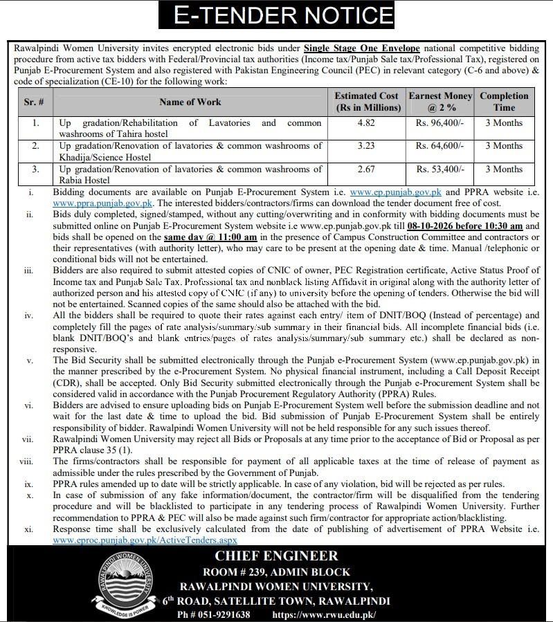 Tender Document