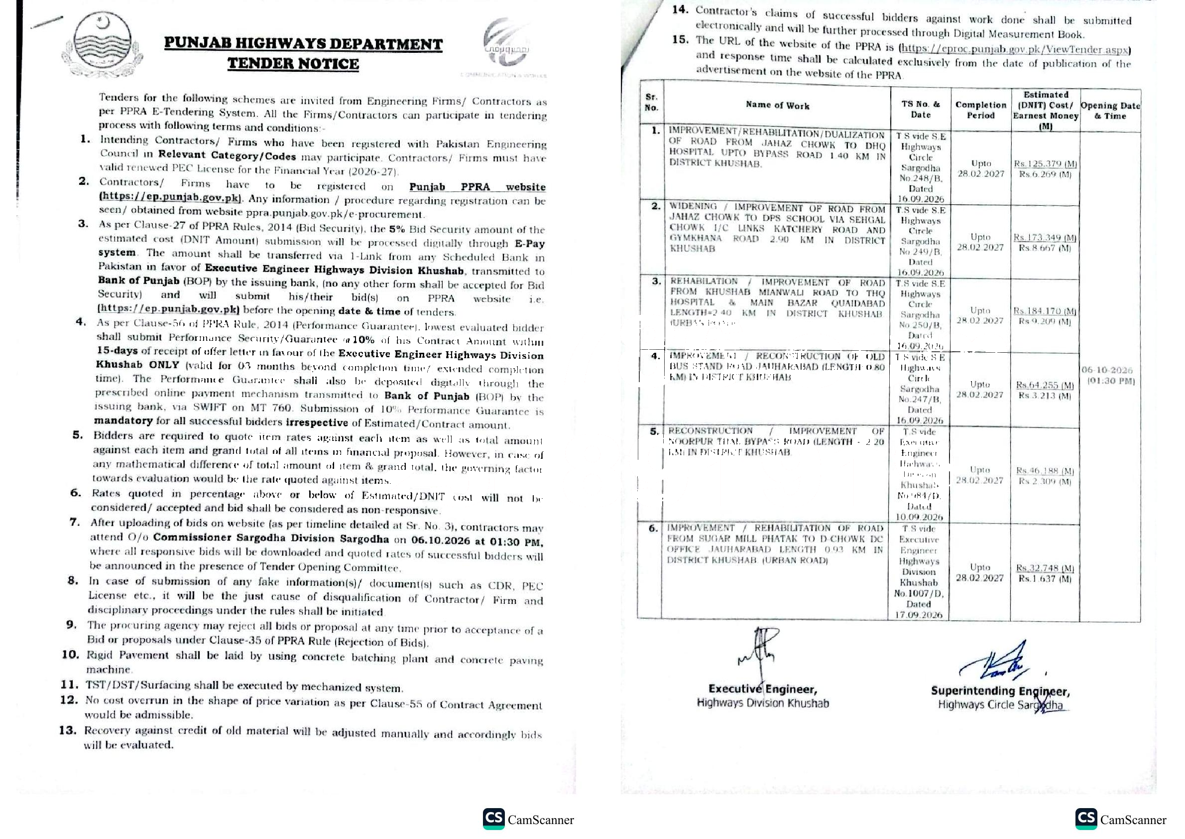 Tender Document