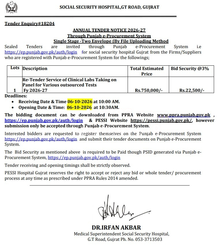 Tender Document