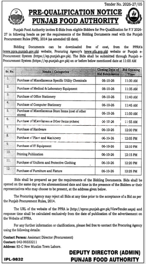 Tender Document