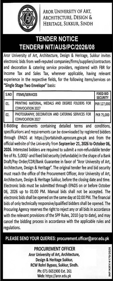 Tender Document
