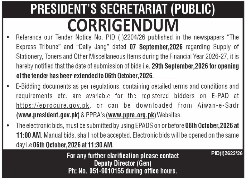 Tender Document