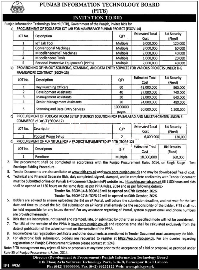 Tender Document