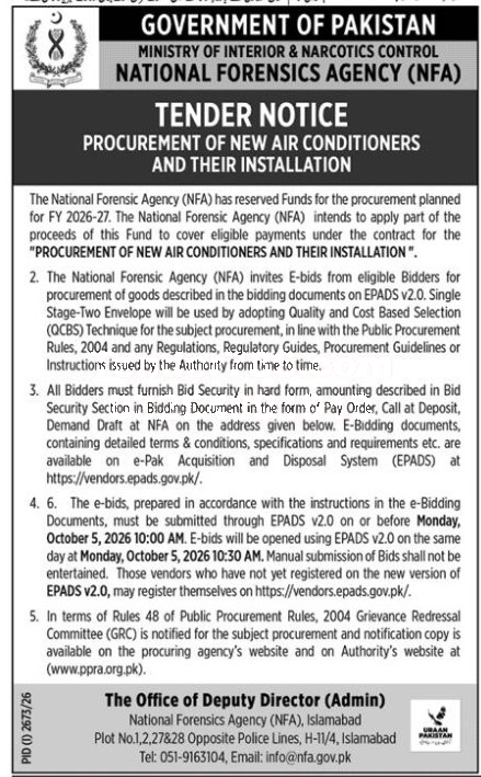 Tender Document