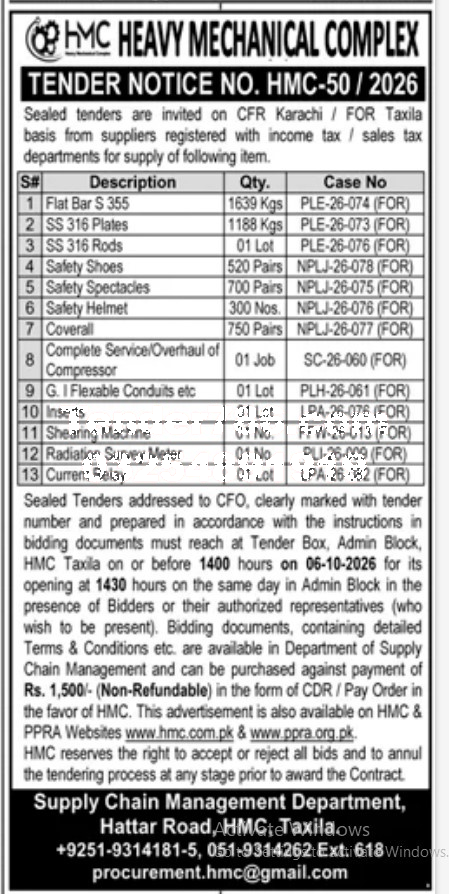 Tender Document