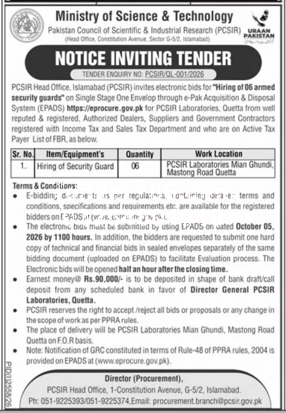 Tender Document