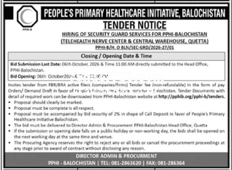 Tender Document