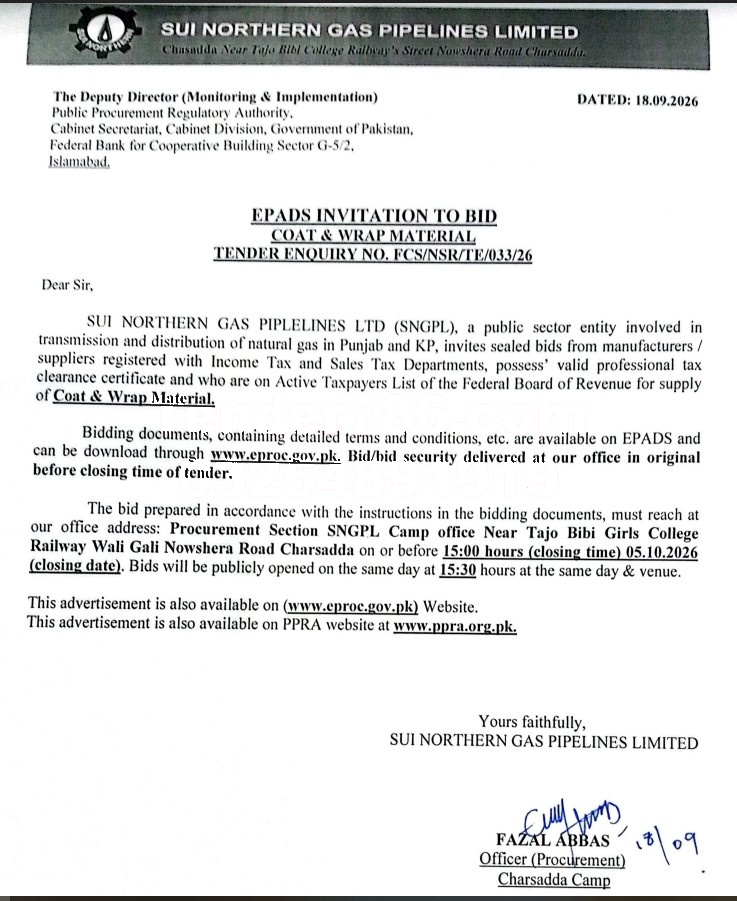 Tender Document