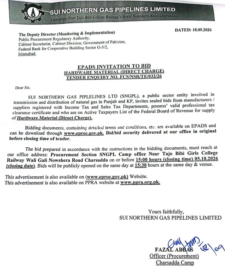 Tender Document