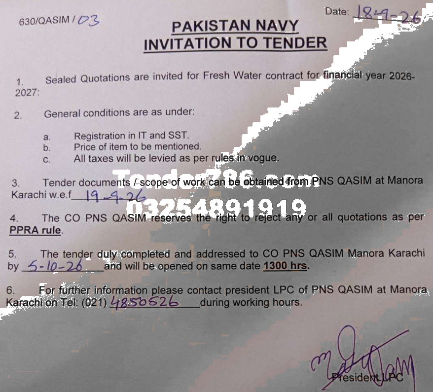 Tender Document