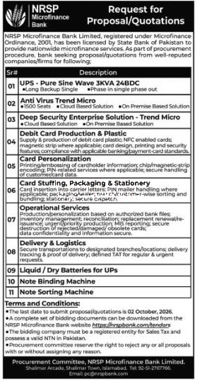 Tender Document