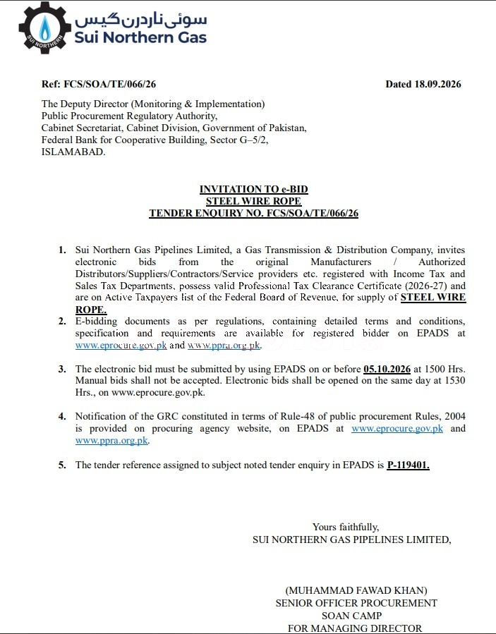 Tender Document
