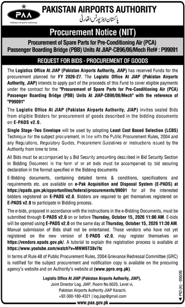 Tender Document