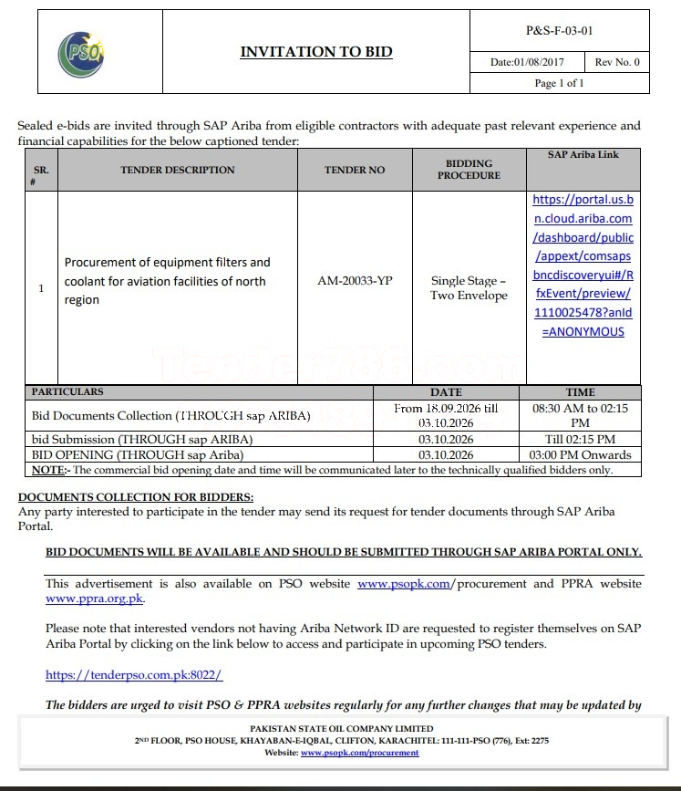 Tender Document