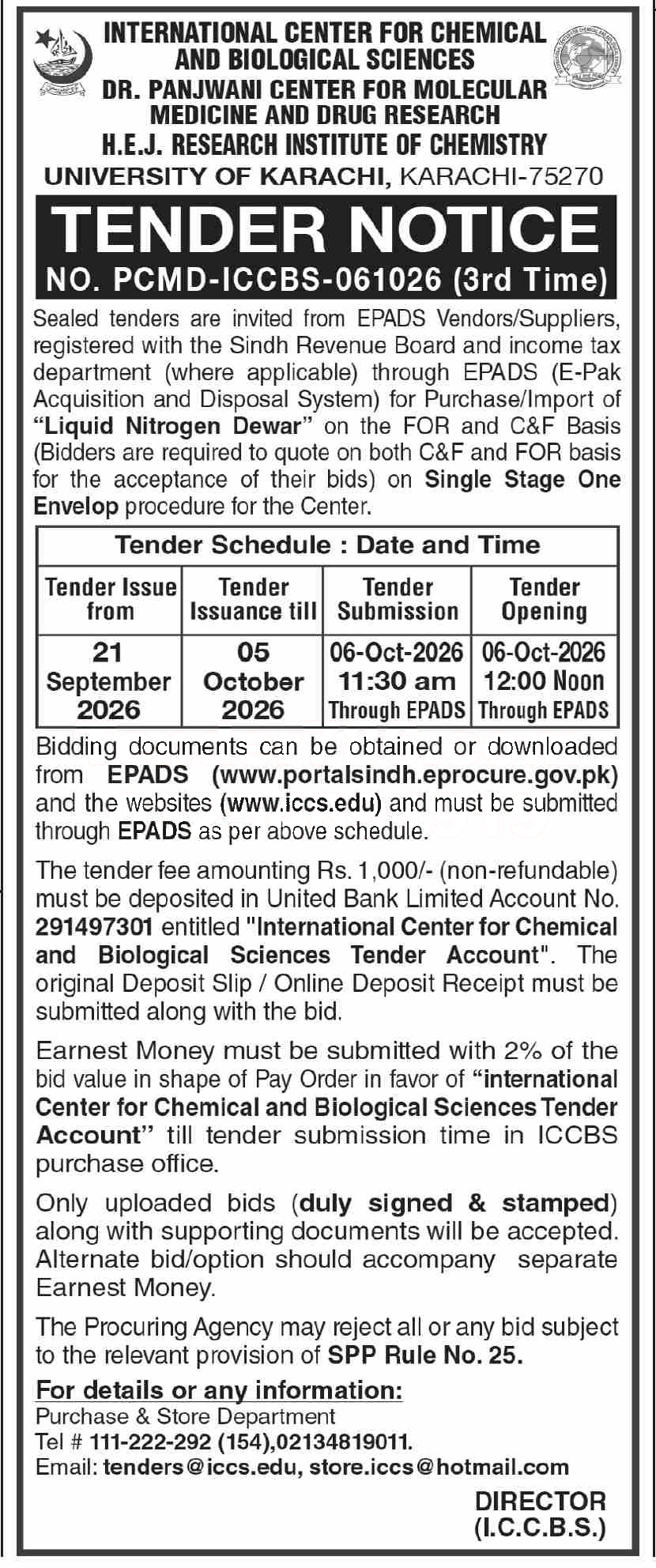 Tender Document