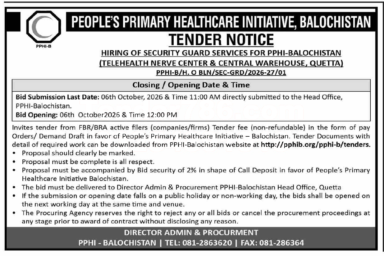 Tender Document