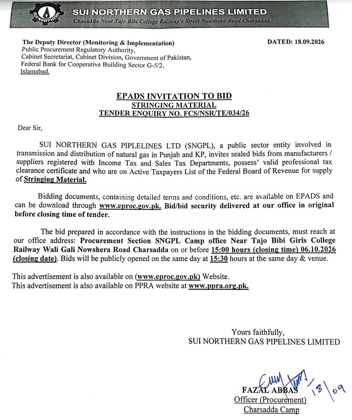Tender Document