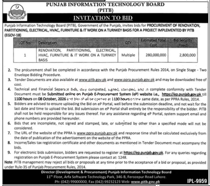 Tender Document