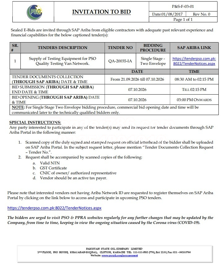 Tender Document