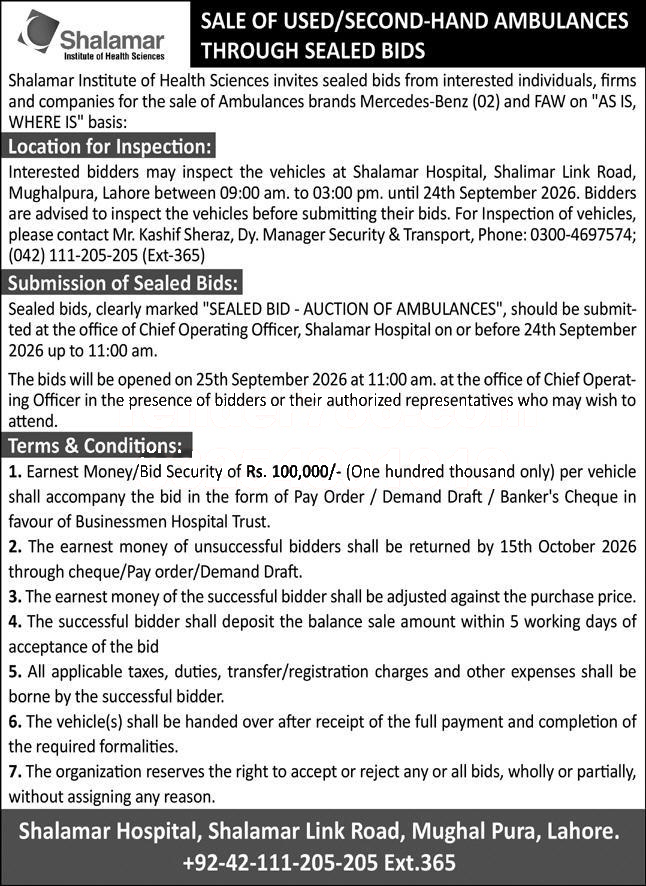 Tender Document