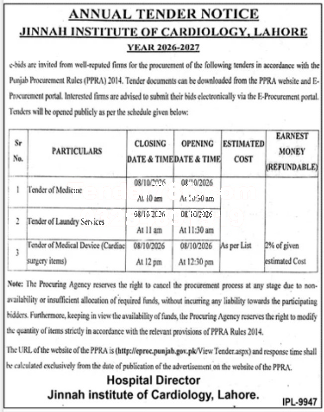Tender Document