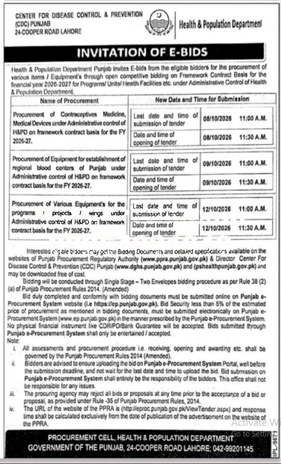 Tender Document
