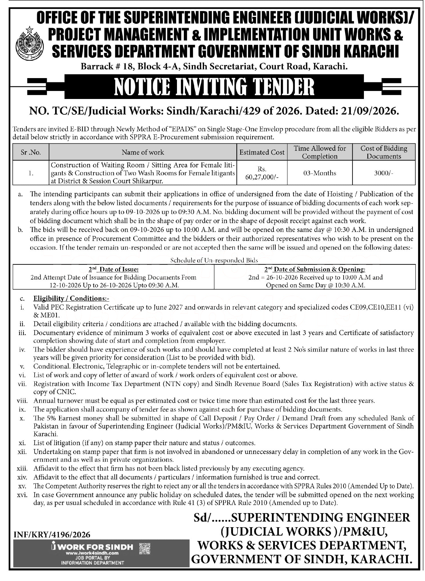 Tender Document